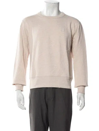 Pre-owned Acne Studios Crew Neck Long Sleeve Sweatshirt In Neutral