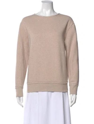 Pre-owned Acne Studios Crew Neck Long Sleeve Sweatshirt In Neutral