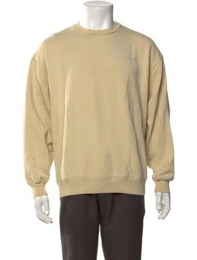 Pre-owned Acne Studios Crew Neck Long Sleeve Sweatshirt In Neutrals