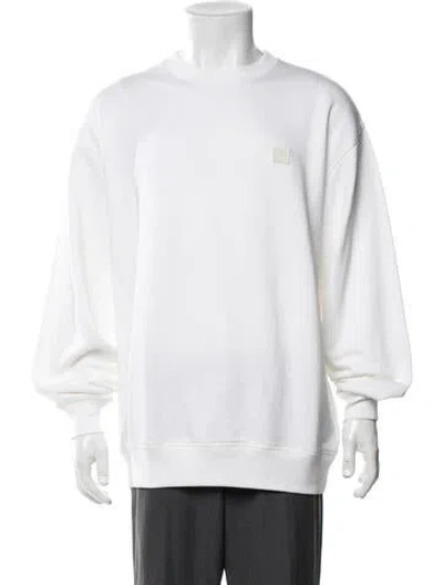 Pre-owned Acne Studios Crew Neck Long Sleeve Sweatshirt In Neutrals