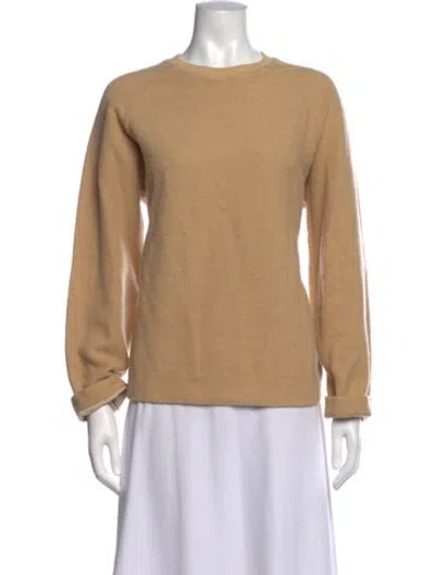 Pre-owned Acne Studios Crew Neck Long Sleeve Sweatshirt In Neutrals