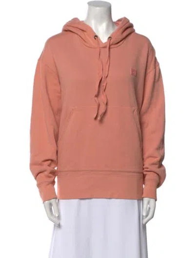 Pre-owned Acne Studios Crew Neck Long Sleeve Sweatshirt In Pink