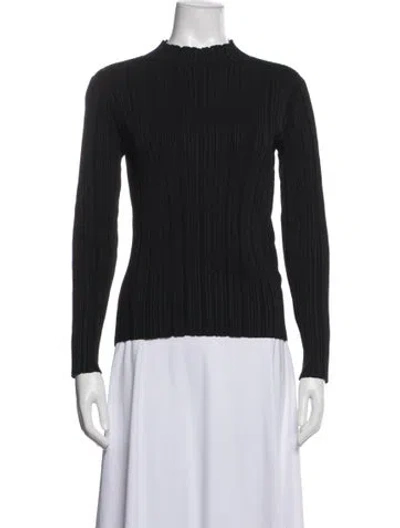 Pre-owned Acne Studios Crew Neck Long Sleeve Top In Blue
