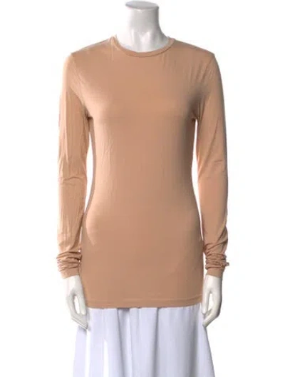 Pre-owned Acne Studios Crew Neck Long Sleeve Top In Neutral