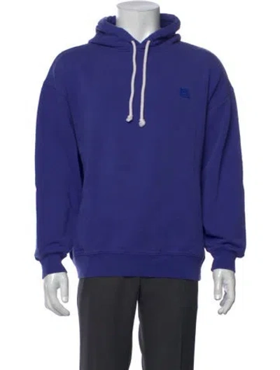 Pre-owned Acne Studios Crew Neck Long Sleeve T-shirt In Blue