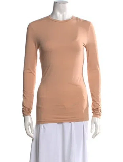 Pre-owned Acne Studios Crew Neck Long Sleeve T-shirt In Neutral