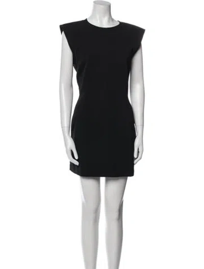 Pre-owned Acne Studios Crew Neck Mini Dress W/ Tags In Blue