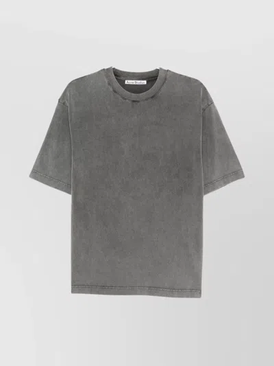 ACNE STUDIOS CREW NECK ORGANIC COTTON PLAIN TOP