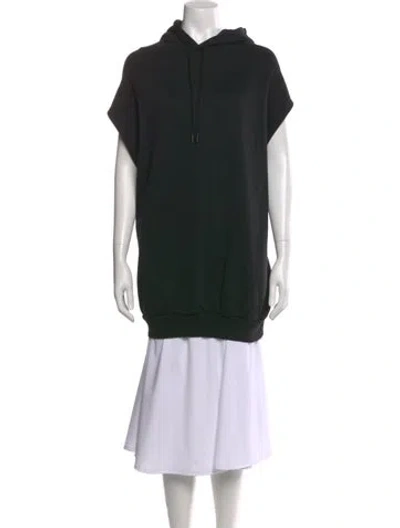 Pre-owned Acne Studios Crew Neck Short Sleeve Hoodie In Black