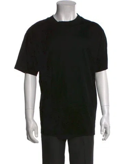 Pre-owned Acne Studios Crew Neck Short Sleeve T-shirt In Black