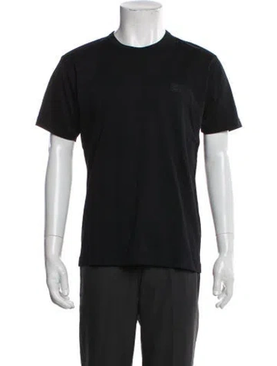 Pre-owned Acne Studios Crew Neck Short Sleeve T-shirt In Black