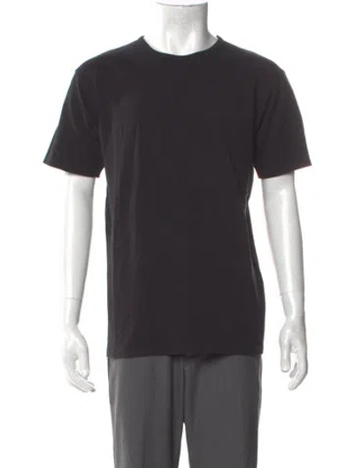 Pre-owned Acne Studios Crew Neck Short Sleeve T-shirt In Black