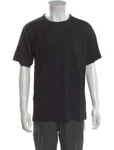 Pre-owned Acne Studios Crew Neck Short Sleeve T-shirt In Black