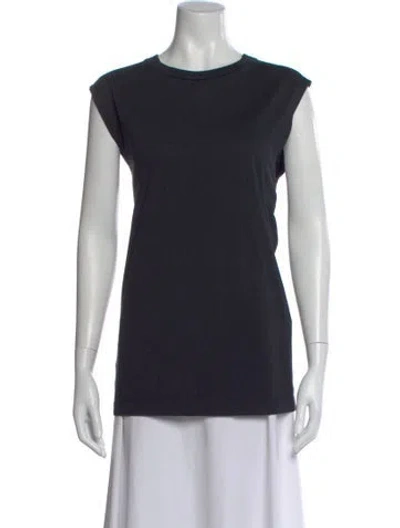 Pre-owned Acne Studios Crew Neck Short Sleeve T-shirt In Black