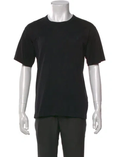 Pre-owned Acne Studios Crew Neck Short Sleeve T-shirt In Black