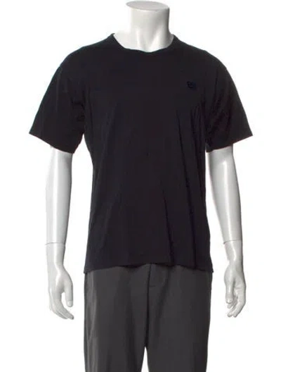 Pre-owned Acne Studios Crew Neck Short Sleeve T-shirt In Black