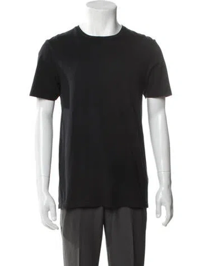 Pre-owned Acne Studios Crew Neck Short Sleeve T-shirt In Black