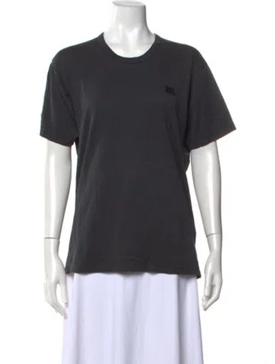 Pre-owned Acne Studios Crew Neck Short Sleeve T-shirt In Black