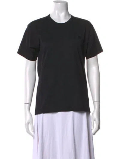 Pre-owned Acne Studios Crew Neck Short Sleeve T-shirt In Black