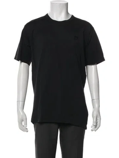 Pre-owned Acne Studios Crew Neck Short Sleeve T-shirt In Black