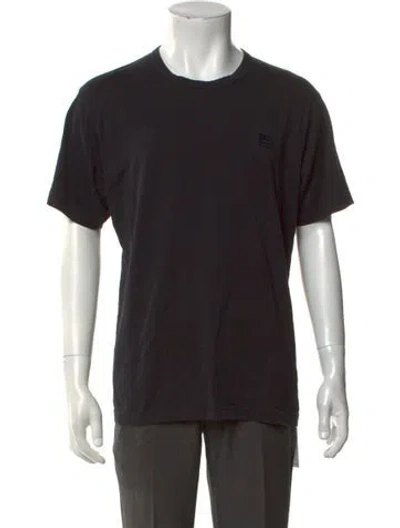 Pre-owned Acne Studios Crew Neck Short Sleeve T-shirt In Black