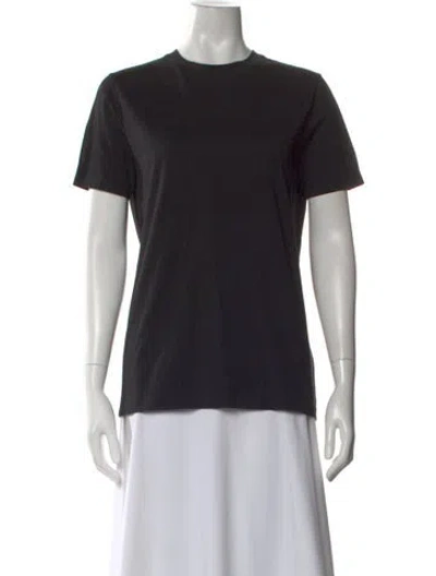 Pre-owned Acne Studios Crew Neck Short Sleeve T-shirt In Blue