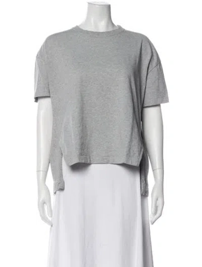 Pre-owned Acne Studios Crew Neck Short Sleeve T-shirt In Gray