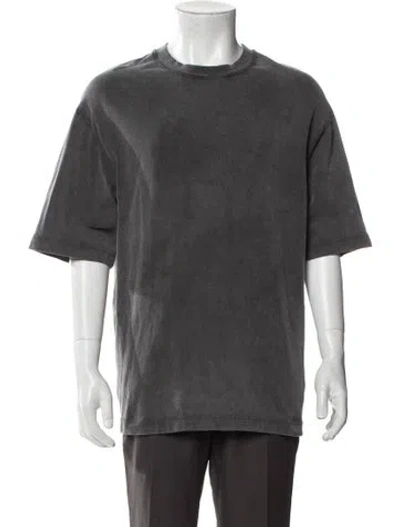 Pre-owned Acne Studios Crew Neck Short Sleeve T-shirt In Gray