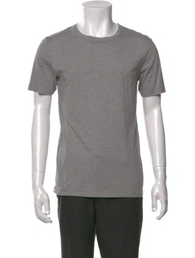 Pre-owned Acne Studios Crew Neck Short Sleeve T-shirt In Gray