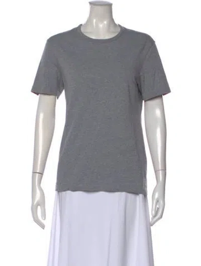 Pre-owned Acne Studios Crew Neck Short Sleeve T-shirt In Gray