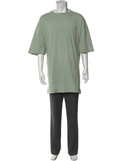 Pre-owned Acne Studios Crew Neck Short Sleeve T-shirt In Green