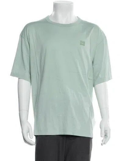 Pre-owned Acne Studios Crew Neck Short Sleeve T-shirt In Green