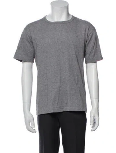 Pre-owned Acne Studios Crew Neck Short Sleeve T-shirt In Grey