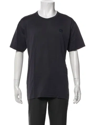 Pre-owned Acne Studios Crew Neck Short Sleeve T-shirt In Grey