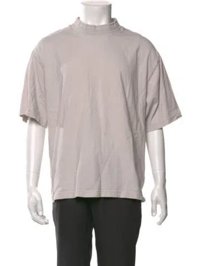 Pre-owned Acne Studios Crew Neck Short Sleeve T-shirt In Neutral