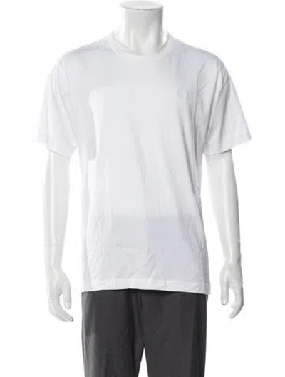 Pre-owned Acne Studios Crew Neck Short Sleeve T-shirt In Neutral