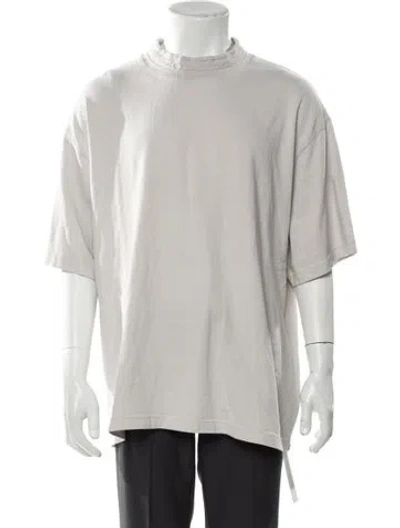 Pre-owned Acne Studios Crew Neck Short Sleeve T-shirt In Neutral