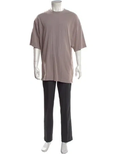 Pre-owned Acne Studios Crew Neck Short Sleeve T-shirt In Purple
