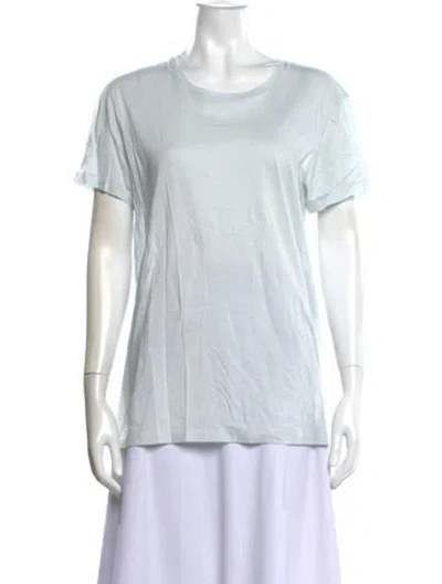 Pre-owned Acne Studios Crew Neck Short Sleeve T-shirt W/ Tags In Blue