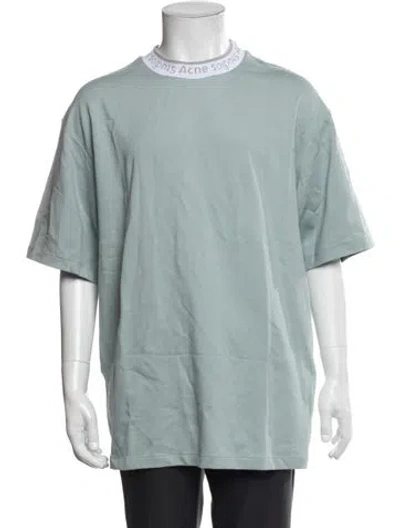 Pre-owned Acne Studios Crew Neck Short Sleeve T-shirt W/ Tags In Blue