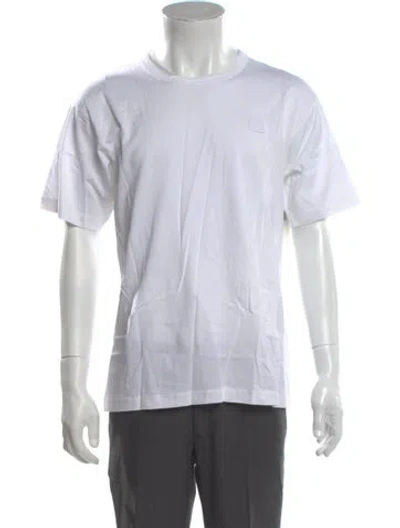 Pre-owned Acne Studios Crew Neck Short Sleeve T-shirt W/ Tags In White