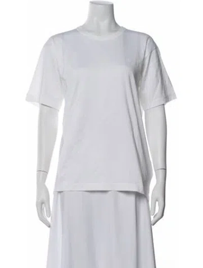 Pre-owned Acne Studios Crew Neck Short Sleeve T-shirt W/ Tags In White