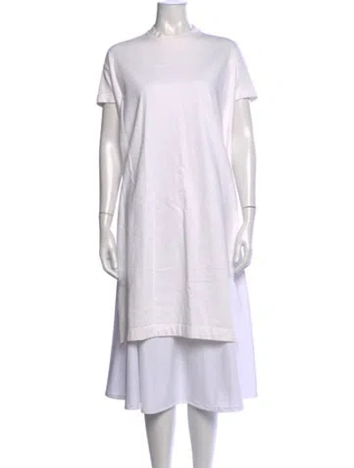 Pre-owned Acne Studios Crew Neck Short Sleeve T-shirt In White
