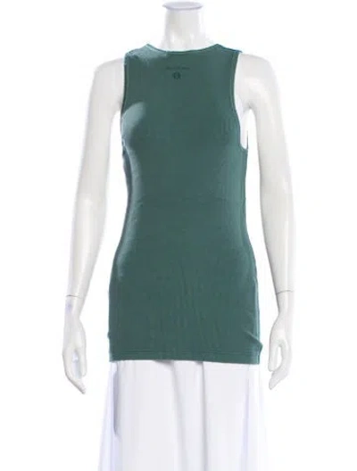 Pre-owned Acne Studios Crew Neck Sleeveless Top In Green