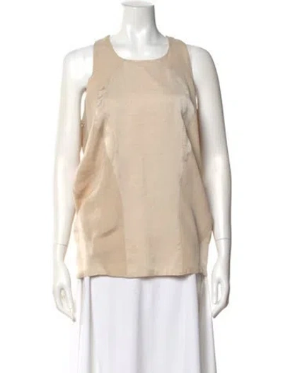 Pre-owned Acne Studios Crew Neck Sleeveless Top In Neutral