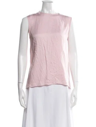 Pre-owned Acne Studios Crew Neck Sleeveless Top In Pink