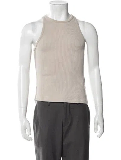 Pre-owned Acne Studios Crew Neck Sleeveless T-shirt In Black
