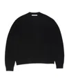 Acne Studios Crew-neck Sweater In Black