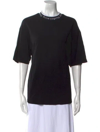 Pre-owned Acne Studios Crew Neck Sweater In Black