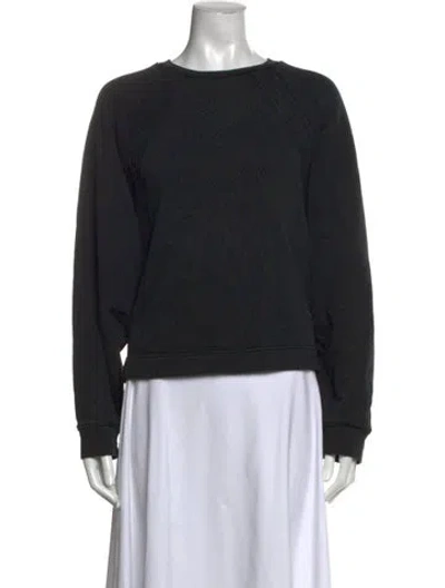 Pre-owned Acne Studios Crew Neck Sweater In Black